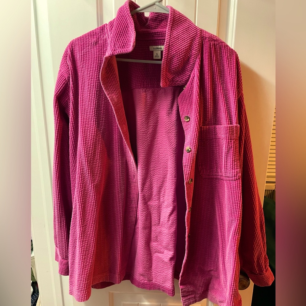 Ll. Bean Button Down Ribbed - image 1